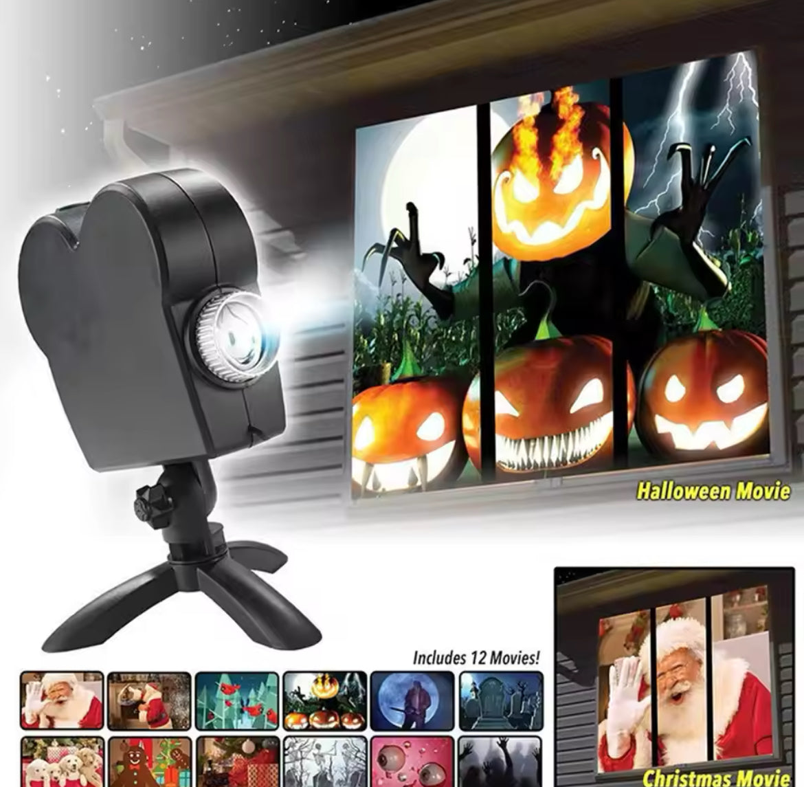 Halloween projector